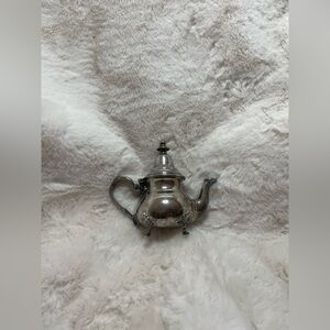 Small vintage silver plated Arabic coffee or teapot